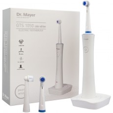 Dr. Mayer GTS1050 indukci&oacute;s elektromos fogkefe, &uacute;jrat&ouml;lthető, Feh&eacute;r Sz&eacute;ps&eacute;g&aacute;pol&aacute;s / Eg&eacute;szs&eacute;g - Sz&aacute;j / fog &aacute;pol&aacute;s - Elektromos fogkefe - 533276