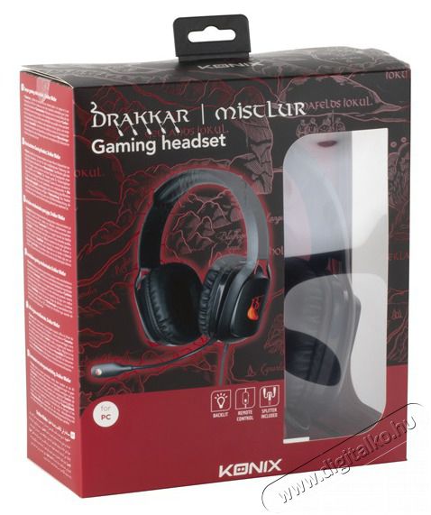 Drakkar Mistlur 2.0 gamer headset Audio-Video / Hifi / Multim&eacute;dia - F&uuml;l &eacute;s Fejhallgat&oacute;k - Fejhallgat&oacute; mikrofonnal / headset - 496875