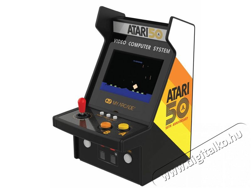 DREAMGEAR My Arcade DGUNL-7013 Atari Micro Player Pro Portable Retro Arcade 6.75 Hordothat&oacute; J&aacute;t&eacute;kkonzol Iroda &eacute;s sz&aacute;m&iacute;t&aacute;stechnika - J&aacute;t&eacute;k konzol - Kontroller - 498060