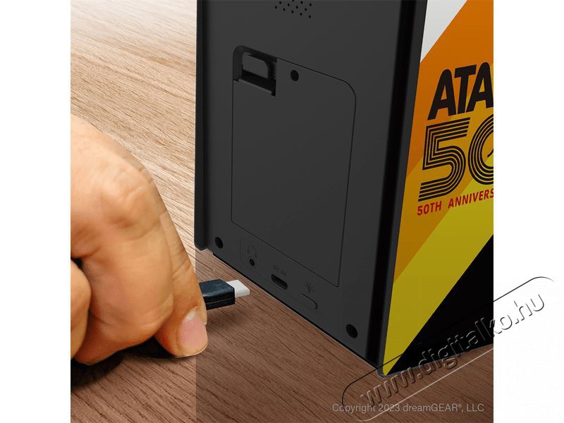 DREAMGEAR My Arcade DGUNL-7013 Atari Micro Player Pro Portable Retro Arcade 6.75 Hordothat&oacute; J&aacute;t&eacute;kkonzol Iroda &eacute;s sz&aacute;m&iacute;t&aacute;stechnika - J&aacute;t&eacute;k konzol - Kontroller - 498060