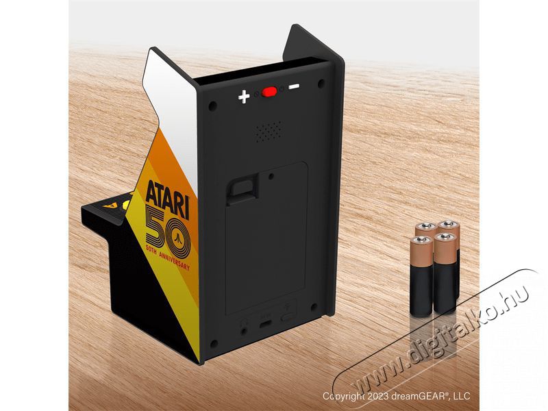 DREAMGEAR My Arcade DGUNL-7013 Atari Micro Player Pro Portable Retro Arcade 6.75 Hordothat&oacute; J&aacute;t&eacute;kkonzol Iroda &eacute;s sz&aacute;m&iacute;t&aacute;stechnika - J&aacute;t&eacute;k konzol - Kontroller - 498060
