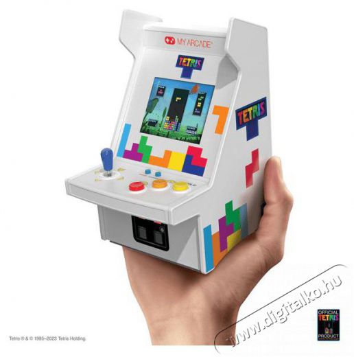 DREAMGEAR My Arcade DGUNL-7025 Tetris Micro Player Pro Pro Retro Arcade 6.75 Hordothat&oacute; J&aacute;t&eacute;kkonzol Iroda &eacute;s sz&aacute;m&iacute;t&aacute;stechnika - Egy&eacute;b sz&aacute;m&iacute;t&aacute;stechnikai term&eacute;k - 498062