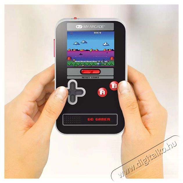 DREAMGEAR My Arcade DGUN-3909 Go Gamer Classic 300in1 fekete-piros hordozhat&oacute; k&eacute;zikonzol Iroda &eacute;s sz&aacute;m&iacute;t&aacute;stechnika - J&aacute;t&eacute;k konzol - Kontroller - 499128