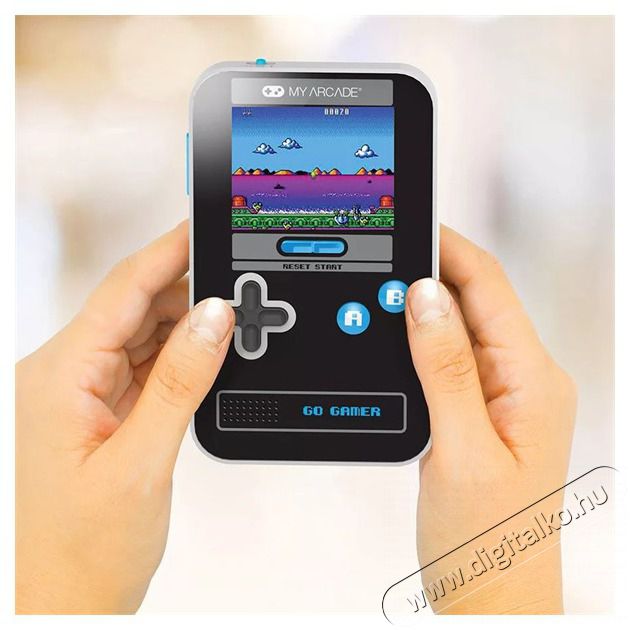 DREAMGEAR My Arcade DGUN-3913 Go Gamer Classic 300in1 fekete-k&eacute;k hordozhat&oacute; k&eacute;zikonzol Iroda &eacute;s sz&aacute;m&iacute;t&aacute;stechnika - J&aacute;t&eacute;k konzol - Kontroller - 499120