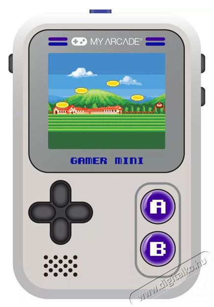 DREAMGEAR My Arcade DGUN-3924 Gamer Mini Classic 160in1 sz&uuml;rke-lila hordozhat&oacute; k&eacute;zikonzol Iroda &eacute;s sz&aacute;m&iacute;t&aacute;stechnika - J&aacute;t&eacute;k konzol - Kontroller - 499124