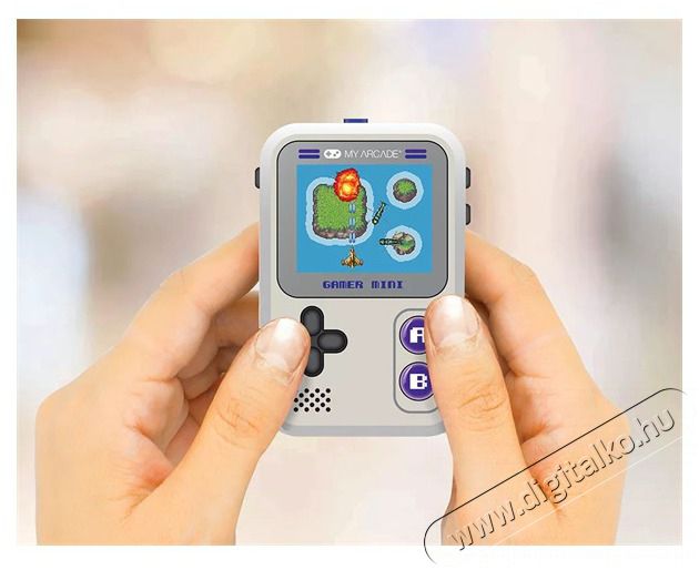 DREAMGEAR My Arcade DGUN-3924 Gamer Mini Classic 160in1 sz&uuml;rke-lila hordozhat&oacute; k&eacute;zikonzol Iroda &eacute;s sz&aacute;m&iacute;t&aacute;stechnika - J&aacute;t&eacute;k konzol - Kontroller - 499124
