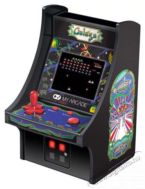 DREAMGEAR My Arcade DGUNL-3222 Galaga Micro Player Retro Arcade 6.75 hordozhat&oacute; j&aacute;t&eacute;kkonzol Iroda &eacute;s sz&aacute;m&iacute;t&aacute;stechnika - J&aacute;t&eacute;k konzol - Kieg&eacute;sz&iacute;tő - 499143