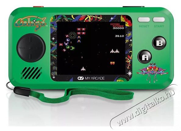 DREAMGEAR My Arcade DGUNL-3244 Galaga 3in1 Pocket Player hordozhat&oacute; k&eacute;zikonzol Iroda &eacute;s sz&aacute;m&iacute;t&aacute;stechnika - J&aacute;t&eacute;k konzol - Kontroller - 499126