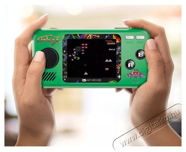 DREAMGEAR My Arcade DGUNL-3244 Galaga 3in1 Pocket Player hordozhat&oacute; k&eacute;zikonzol Iroda &eacute;s sz&aacute;m&iacute;t&aacute;stechnika - J&aacute;t&eacute;k konzol - Kontroller - 499126