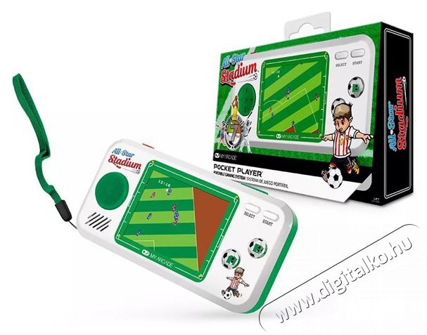 DREAMGEAR My Arcade DGUNL-3275 All-Star Stadium 3in1 Pocket Player hordozhat&oacute; k&eacute;zikonzol Iroda &eacute;s sz&aacute;m&iacute;t&aacute;stechnika - J&aacute;t&eacute;k konzol - Kontroller - 499127