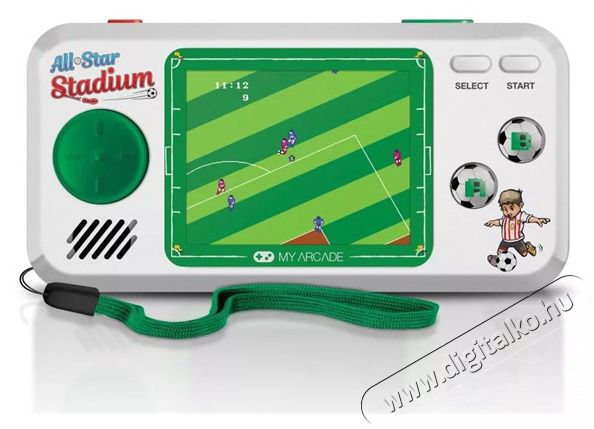 DREAMGEAR My Arcade DGUNL-3275 All-Star Stadium 3in1 Pocket Player hordozhat&oacute; k&eacute;zikonzol Iroda &eacute;s sz&aacute;m&iacute;t&aacute;stechnika - J&aacute;t&eacute;k konzol - Kontroller - 499127