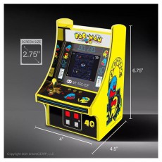 DREAMGEAR My Arcade DGUNL-3290 Pac-Man 40th Anniversary Micro Player Retro Arcade 6.75 hordozhat&oacute; j&aacute;t&eacute;kkonzol Iroda &eacute;s sz&aacute;m&iacute;t&aacute;stechnika - J&aacute;t&eacute;k konzol - Kontroller - 499141