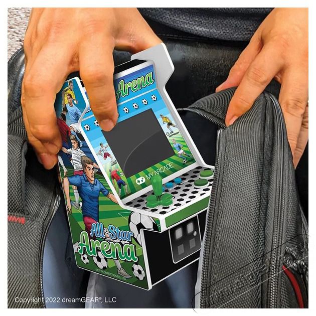 DREAMGEAR My Arcade DGUNL-4125 All-Star Arena 300+ Micro Player Retro Arcade 6.75 hordozhat&oacute; j&aacute;t&eacute;kkonzol Iroda &eacute;s sz&aacute;m&iacute;t&aacute;stechnika - J&aacute;t&eacute;k konzol - Kontroller - 499137