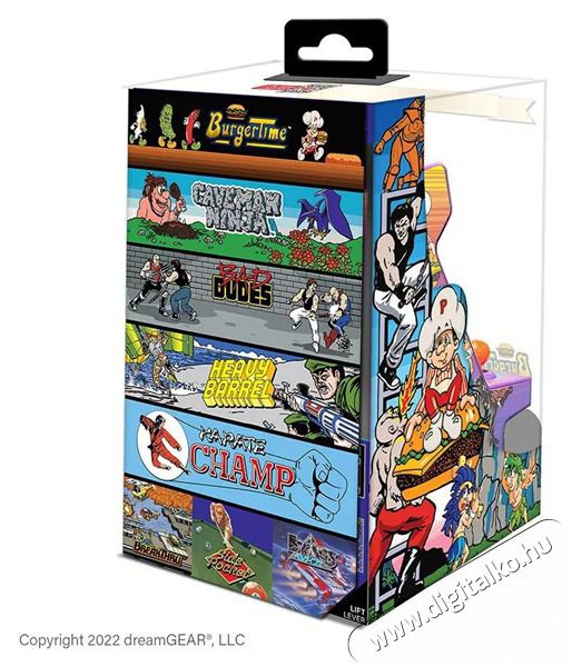 DREAMGEAR My Arcade DUGNL-4121 Data East 200+ Nano Player Retro Arcade 4.5hordozhat&oacute; j&aacute;t&eacute;kkonzol Iroda &eacute;s sz&aacute;m&iacute;t&aacute;stechnika - J&aacute;t&eacute;k konzol - Kontroller - 499138