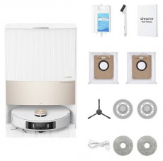 DREAME L20 Ultra robotporsz&iacute;v&oacute;, Felmos&oacute; funkci&oacute;, 3,2l automata &uuml;r&iacute;tő &aacute;llom&aacute;s, 7000Pa, 0,3l portart&aacute;ly, 0,08l v&iacute;ztart&aacute;ly, 6400mAh akkumul&aacute;tor, 180 perc auton&oacute;mia, Feh&eacute;r H&aacute;ztart&aacute;s / Otthon / K&uuml;lt&eacute;r - Porsz&iacute;v&oacute; / takar&iacute;t&oacute;g&eacute;p - Robotporsz&iacute;v&oacute; - 500233