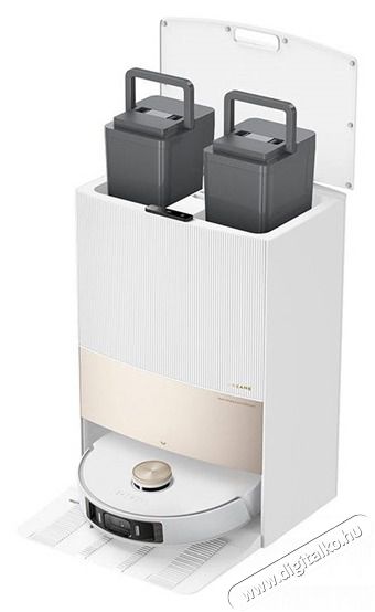 DREAME L20 Ultra robotporsz&iacute;v&oacute;, Felmos&oacute; funkci&oacute;, 3,2l automata &uuml;r&iacute;tő &aacute;llom&aacute;s, 7000Pa, 0,3l portart&aacute;ly, 0,08l v&iacute;ztart&aacute;ly, 6400mAh akkumul&aacute;tor, 180 perc auton&oacute;mia, Feh&eacute;r H&aacute;ztart&aacute;s / Otthon / K&uuml;lt&eacute;r - Porsz&iacute;v&oacute; / takar&iacute;t&oacute;g&eacute;p - Robotporsz&iacute;v&oacute; - 500233