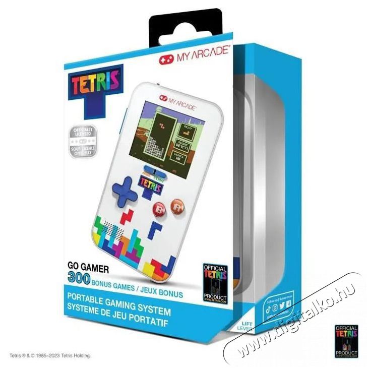 DREAMGEAR My Arcade DGUNL-7029 Go Gamer Tetris Hordozhat&oacute; K&eacute;zikonzol Iroda &eacute;s sz&aacute;m&iacute;t&aacute;stechnika - J&aacute;t&eacute;k konzol - Kontroller - 498068