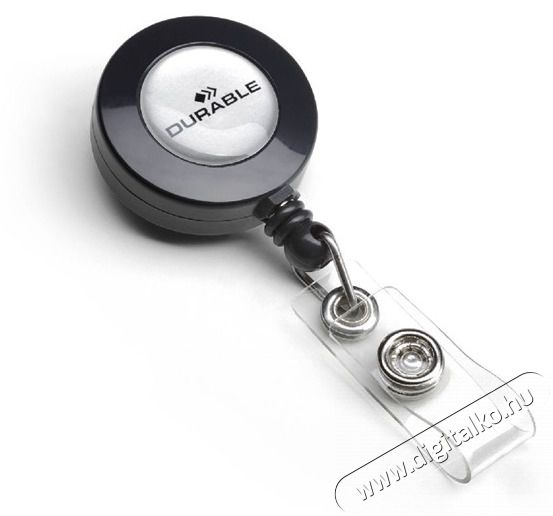 DURABLE joj&oacute;s patentos 1db fekete sz&iacute;nű n&eacute;vjegytart&oacute; Iroda &eacute;s sz&aacute;m&iacute;t&aacute;stechnika - Nyomtat&oacute; - Kieg&eacute;sz&iacute;tő - 391826