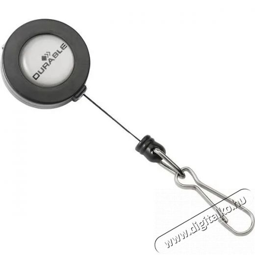 DURABLE joj&oacute;s karabineres fekete sz&iacute;nű n&eacute;vjegytart&oacute; Iroda &eacute;s sz&aacute;m&iacute;t&aacute;stechnika - Nyomtat&oacute; - Kieg&eacute;sz&iacute;tő - 391825