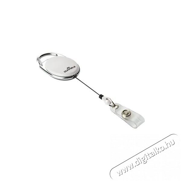 DURABLE Style joj&oacute;s patentos 1db feh&eacute;r n&eacute;vkitűző tart&oacute; Iroda &eacute;s sz&aacute;m&iacute;t&aacute;stechnika - Nyomtat&oacute; - Kieg&eacute;sz&iacute;tő - 391827