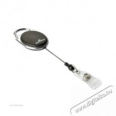 DURABLE Style joj&oacute;s patentos 1db fekete n&eacute;vkitűző tart&oacute; Iroda &eacute;s sz&aacute;m&iacute;t&aacute;stechnika - Nyomtat&oacute; - Kieg&eacute;sz&iacute;tő - 391834