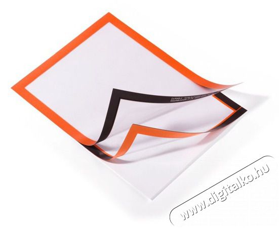 DURABLE Duraframe A4 2db narancss&aacute;rga inform&aacute;ci&oacute;s keret H&aacute;ztart&aacute;s / Otthon / K&uuml;lt&eacute;r - Lak&aacute;sfelszerel&eacute;s - K&eacute;pkeret / k&eacute;ptart&oacute; - 395134