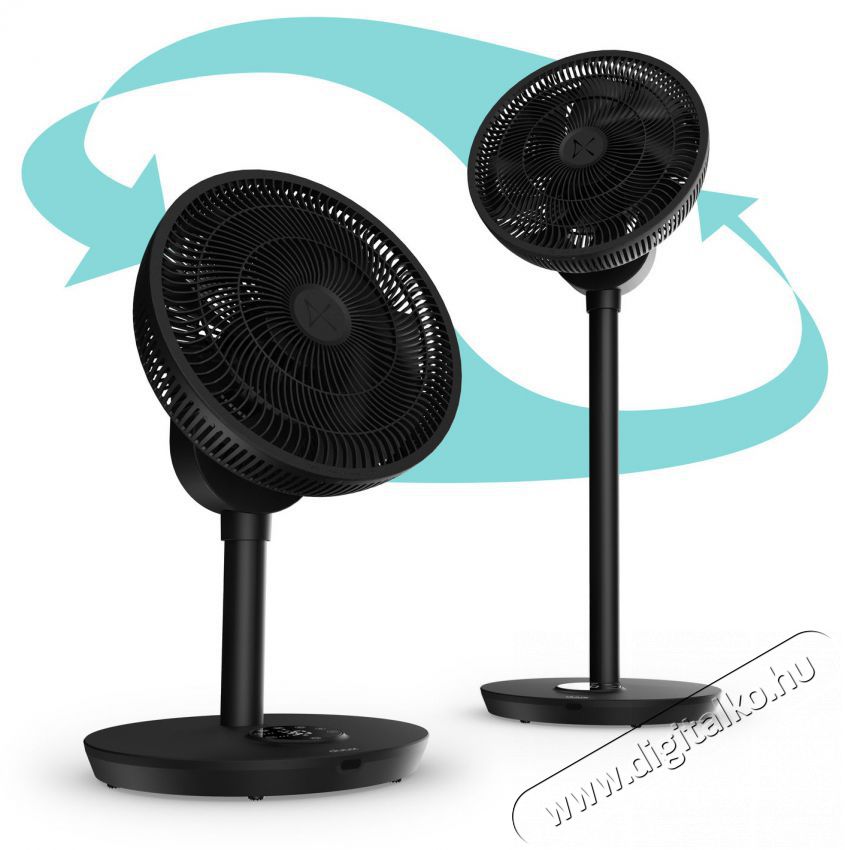 Duux DXCF70 Whisper Flex 2 Smart black H&aacute;ztart&aacute;s / Otthon / K&uuml;lt&eacute;r - Ventil&aacute;tor / L&eacute;gkondicion&aacute;l&oacute; - &Aacute;ll&oacute; / padl&oacute; ventil&aacute;tor - 511899