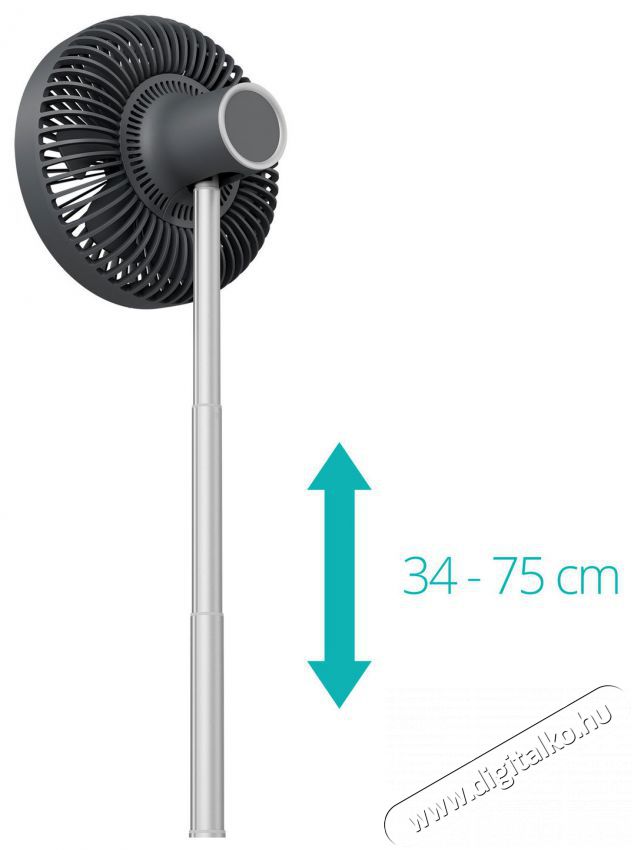 Duux DXCF90 Rize Flex gray H&aacute;ztart&aacute;s / Otthon / K&uuml;lt&eacute;r - Ventil&aacute;tor / L&eacute;gkondicion&aacute;l&oacute; - Asztali ventil&aacute;tor - 511903
