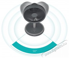 Duux DXCF90 Rize Flex gray H&aacute;ztart&aacute;s / Otthon / K&uuml;lt&eacute;r - Ventil&aacute;tor / L&eacute;gkondicion&aacute;l&oacute; - Asztali ventil&aacute;tor - 511903