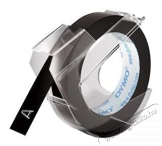 DYMO 3D 9mmx3m fekete műanyag szalag Iroda &eacute;s sz&aacute;m&iacute;t&aacute;stechnika - Egy&eacute;b sz&aacute;m&iacute;t&aacute;stechnikai term&eacute;k - 450825