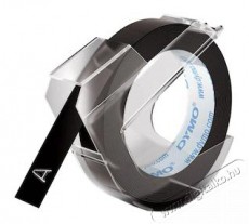 DYMO 3D 9mmx3m fekete műanyag szalag - Iroda &eacute;s sz&aacute;m&iacute;t&aacute;stechnika - Egy&eacute;b sz&aacute;m&iacute;t&aacute;stechnikai term&eacute;k - 450825