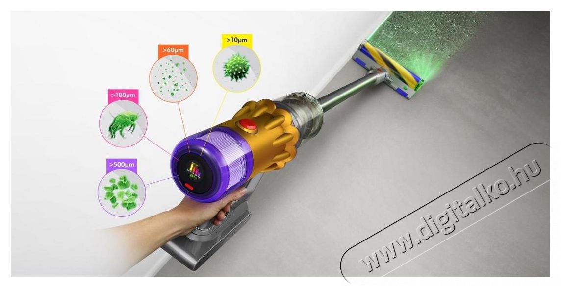 Dyson V12 Detect Slim Absolute 2023 H&aacute;ztart&aacute;s / Otthon / K&uuml;lt&eacute;r - Porsz&iacute;v&oacute; / takar&iacute;t&oacute;g&eacute;p - K&eacute;zi / &aacute;ll&oacute; porsz&iacute;v&oacute; - 510959