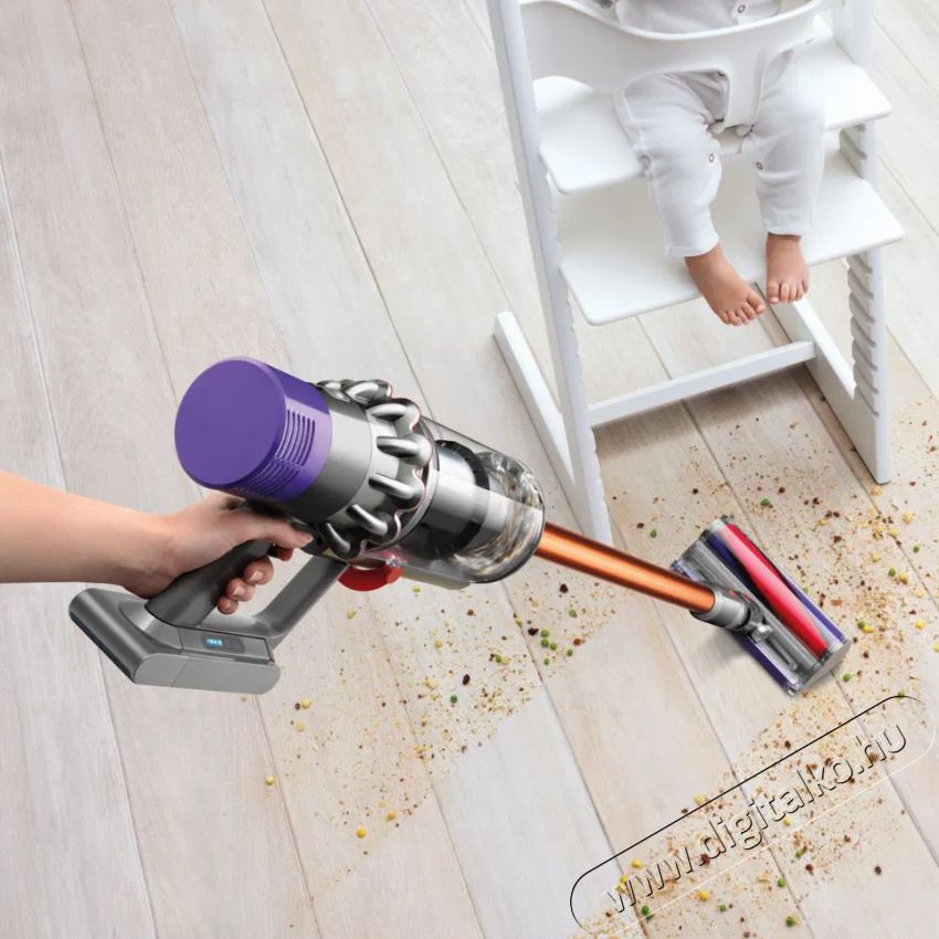 Dyson Cyclone V10 Absolute Vezet&eacute;k n&eacute;lk&uuml;li porsz&iacute;v&oacute;, 525W, 29,4V, 0,76l, 60 perc &uuml;zemidő, Sz&uuml;rke/Narancs H&aacute;ztart&aacute;s / Otthon / K&uuml;lt&eacute;r - Porsz&iacute;v&oacute; / takar&iacute;t&oacute;g&eacute;p - Porzs&aacute;k n&eacute;lk&uuml;li porsz&iacute;v&oacute; - 517597