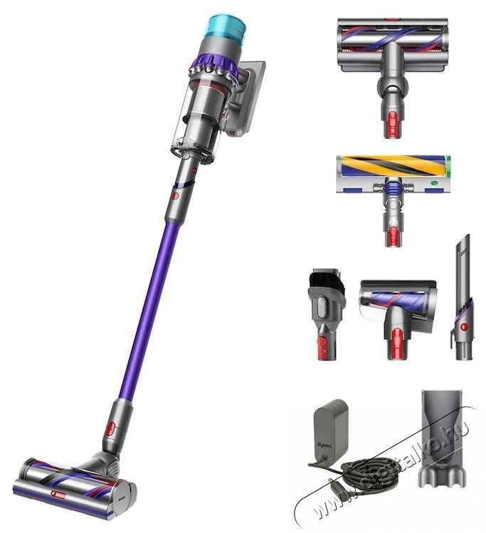 Dyson Gen5detectTM Absolute vezet&eacute;k n&eacute;lk&uuml;li porsz&iacute;v&oacute;, 752W, 280AW, ak&aacute;r 70 perc auton&oacute;mia, 0,77l tart&aacute;ly, sz&uuml;rke H&aacute;ztart&aacute;s / Otthon / K&uuml;lt&eacute;r - Porsz&iacute;v&oacute; / takar&iacute;t&oacute;g&eacute;p - K&eacute;zi / &aacute;ll&oacute; porsz&iacute;v&oacute; - 536387