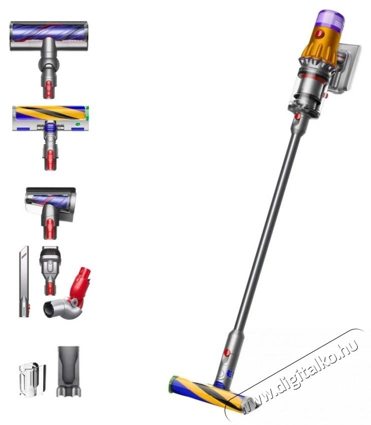 Dyson V12 (2023) Detect Slim Absolute vezet&eacute;k n&eacute;lk&uuml;li porsz&iacute;v&oacute; (448884-01) H&aacute;ztart&aacute;s / Otthon / K&uuml;lt&eacute;r - Porsz&iacute;v&oacute; / takar&iacute;t&oacute;g&eacute;p - K&eacute;zi / &aacute;ll&oacute; porsz&iacute;v&oacute; - 540010