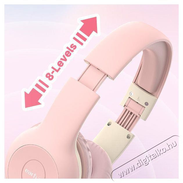 EARFUN K2P r&oacute;zsasz&iacute;n Audio-Video / Hifi / Multim&eacute;dia - F&uuml;l &eacute;s Fejhallgat&oacute;k - Fejhallgat&oacute; - 518666
