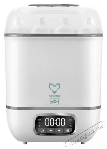 Easycare Baby TB1713E 4in1 elektromos gőzsteriliz&aacute;l&oacute;, 8 cumis&uuml;veghez Sz&eacute;ps&eacute;g&aacute;pol&aacute;s / Eg&eacute;szs&eacute;g - Baba mama term&eacute;k - Steriliz&aacute;l&oacute; - 533286