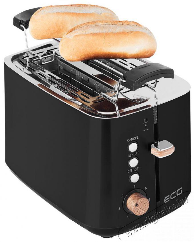 ECG ST 2768 Timber Black Keny&eacute;rpir&iacute;t&oacute; Konyhai term&eacute;kek - Konyhai kisg&eacute;p (s&uuml;t&eacute;s / főz&eacute;s / hűt&eacute;s / &eacute;telk&eacute;sz&iacute;t&eacute;s) - Keny&eacute;rpir&iacute;t&oacute; - 491284