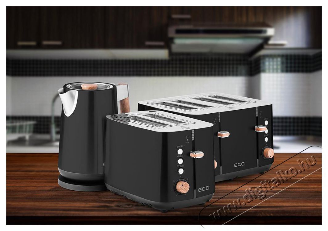 ECG ST 2768 Timber Black Keny&eacute;rpir&iacute;t&oacute; Konyhai term&eacute;kek - Konyhai kisg&eacute;p (s&uuml;t&eacute;s / főz&eacute;s / hűt&eacute;s / &eacute;telk&eacute;sz&iacute;t&eacute;s) - Keny&eacute;rpir&iacute;t&oacute; - 491284