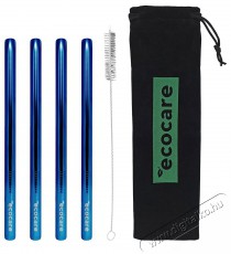 ECOCARE F&eacute;m sz&iacute;v&oacute;sz&aacute;l Maxi 12 mm Blue 4 db-os k&eacute;szlet Konyhai term&eacute;kek - Konyhai eszk&ouml;z - Egy&eacute;b konyhai eszk&ouml;z - 524679