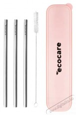 ECOCARE F&eacute;m sz&iacute;v&oacute;sz&aacute;l k&eacute;szlet, r&oacute;zsasz&iacute;n, tokkal Konyhai term&eacute;kek - Konyhai eszk&ouml;z - K&eacute;szlet / szett - 528588