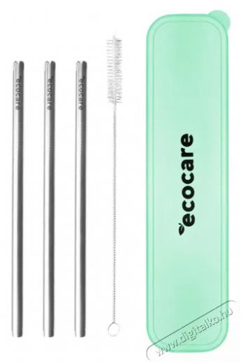 ECOCARE F&eacute;m sz&iacute;v&oacute;sz&aacute;l k&eacute;szlet Z&ouml;ld, tokkal Konyhai term&eacute;kek - Konyhai eszk&ouml;z - K&eacute;szlet / szett - 528587