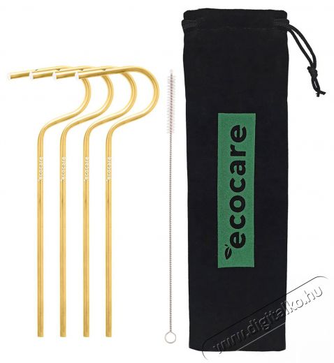 ECOCARE K&ouml;rnyezetbar&aacute;t f&eacute;m sz&iacute;v&oacute;sz&aacute;l arany 4 db H&aacute;ztart&aacute;s / Otthon / K&uuml;lt&eacute;r - Egy&eacute;b h&aacute;ztart&aacute;si term&eacute;k - 528601