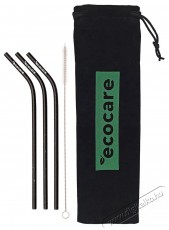 ECOCARE K&ouml;rnyezetbar&aacute;t f&eacute;m sz&iacute;v&oacute;sz&aacute;l fekete mint&aacute;val 3 db - H&aacute;ztart&aacute;s / Otthon / K&uuml;lt&eacute;r - Egy&eacute;b h&aacute;ztart&aacute;si term&eacute;k - 528605