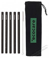 ECOCARE K&ouml;rnyezetbar&aacute;t f&eacute;m sz&iacute;v&oacute;sz&aacute;l Maxi fekete mint&aacute;val 5 db - H&aacute;ztart&aacute;s / Otthon / K&uuml;lt&eacute;r - Egy&eacute;b h&aacute;ztart&aacute;si term&eacute;k - 528617