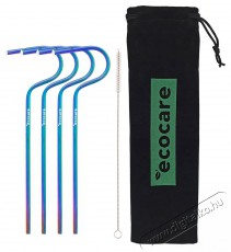 ECOCARE K&ouml;rnyezetbar&aacute;t f&eacute;m sz&iacute;v&oacute;sz&aacute;l Rainbow 4 db - H&aacute;ztart&aacute;s / Otthon / K&uuml;lt&eacute;r - Egy&eacute;b h&aacute;ztart&aacute;si term&eacute;k - 528619