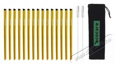 ECOCARE K&ouml;rnyezetbar&aacute;t f&eacute;m sz&iacute;v&oacute;sz&aacute;l - sz&iacute;v, arany 15 db Konyhai term&eacute;kek - Konyhai eszk&ouml;z - K&eacute;szlet / szett - 528595