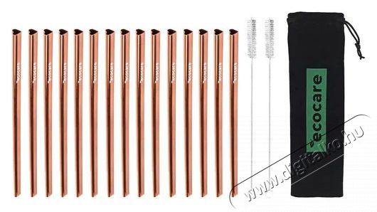 ECOCARE K&ouml;rnyezetbar&aacute;t f&eacute;m sz&iacute;v&oacute;sz&aacute;l - sz&iacute;v r&oacute;zsasz&iacute;n 15 db Konyhai term&eacute;kek - Konyhai eszk&ouml;z - K&eacute;szlet / szett - 528593