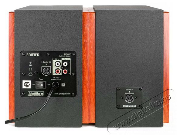 EDIFIER R1700BT 2.0 barna hangsz&oacute;r&oacute; p&aacute;r Audio-Video / Hifi / Multim&eacute;dia - Hangfal - Hangfalszett - Polc / &aacute;llv&aacute;nyos/ h&aacute;tt&eacute;r hangsug&aacute;rz&oacute; - 409821