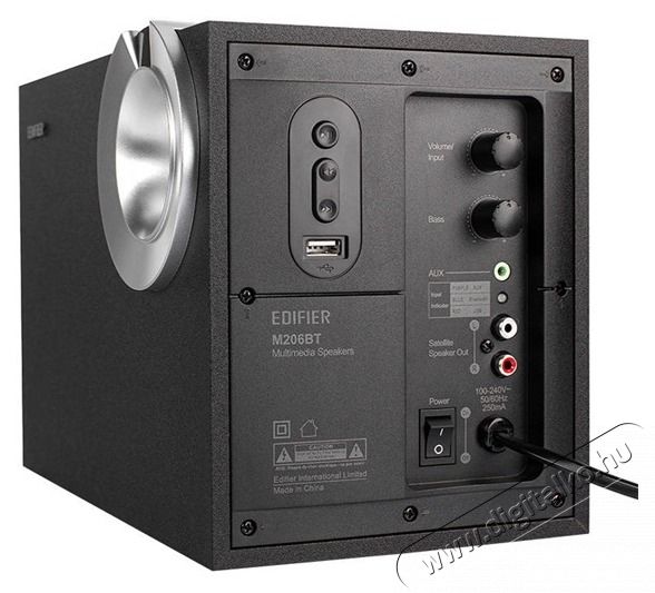 EDIFIER M206BT 2.1 fekete hangsz&oacute;r&oacute; Aut&oacute;hifi / Aut&oacute; felszerel&eacute;s - Aut&oacute; hangsug&aacute;rz&oacute; - Hangsz&oacute;r&oacute; - 455367